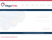 Tablet Screenshot of megarollerindustries.com